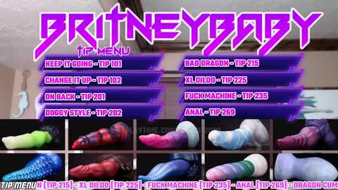 britneybaby @ bongacams on 20231003