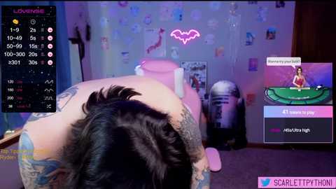 scarlettpython1 @ chaturbate on 20231023