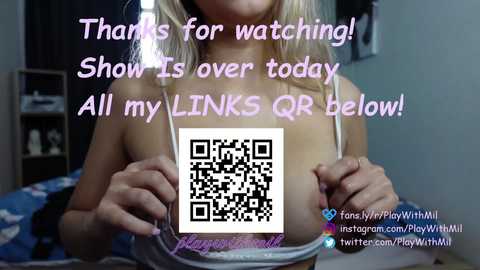 playwithmil @ chaturbate on 20231202