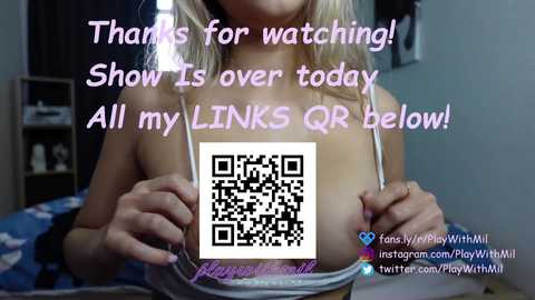 playwithmil @ chaturbate on 20231226