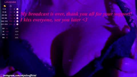 oh_julie @ chaturbate on 20231230