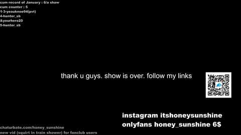 honey_sunshine @ chaturbate on 20240109
