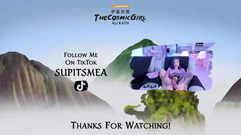 thecosmicgirl @ chaturbate on 20240112