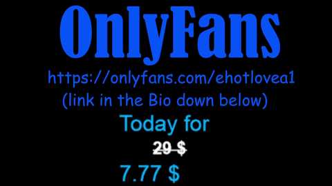 ehotlovea @ chaturbate on 20240113