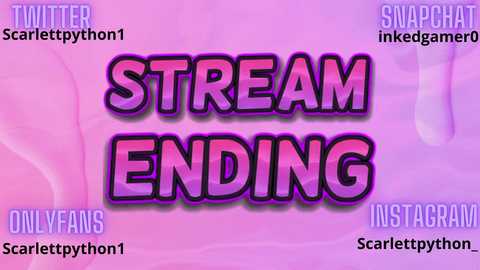 scarlettpython1 @ chaturbate on 20240117