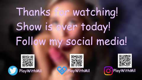playwithmil @ chaturbate on 20240312