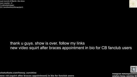 honey_sunshine @ chaturbate on 20240325