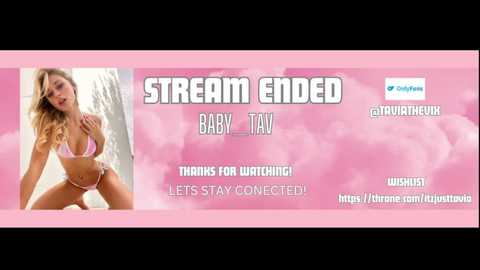 baby_tav @ chaturbate on 20240330