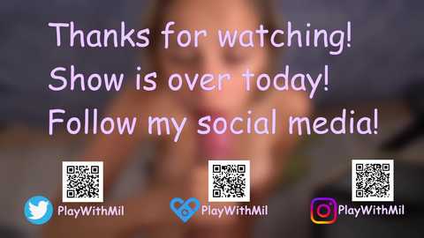 playwithmil @ chaturbate on 20240929
