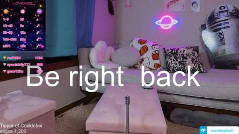 scarlettpython1 @ chaturbate on 20241030