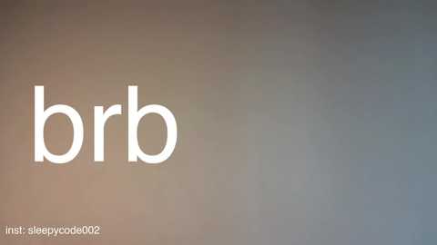 sleepycode002 @ chaturbate on 20250710