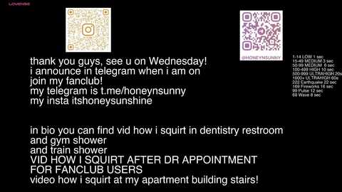 honey_sunshine @ chaturbate on 20250721