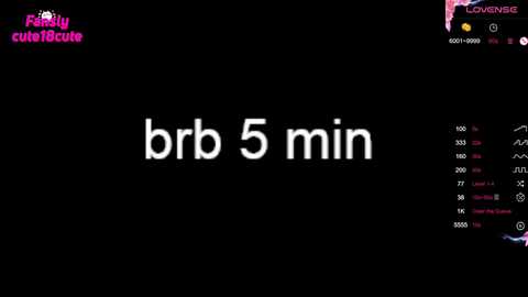 cute18cute @ chaturbate on 20250805