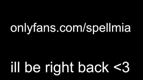 miaspell @ chaturbate on 20250926