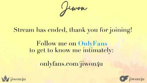 jiwon4u @ chaturbate on 20250929