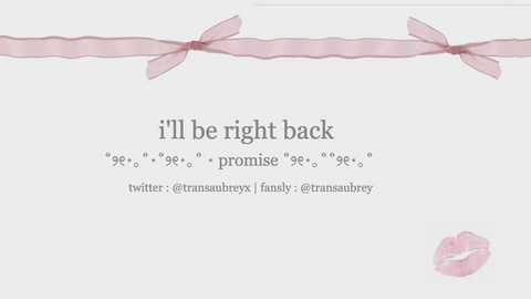 transaubrey @ chaturbate on 20251004