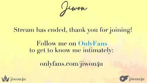 jiwon4u @ chaturbate on 20260104