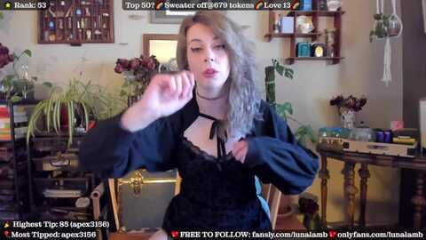 lunalamb @ myfreecams on 20230916