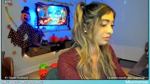 missrinaroxx @ myfreecams on 20231002