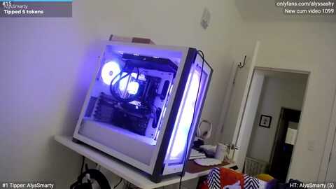 alyssashy @ myfreecams on 20231018