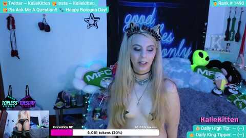 kaliekitten @ myfreecams on 20231024