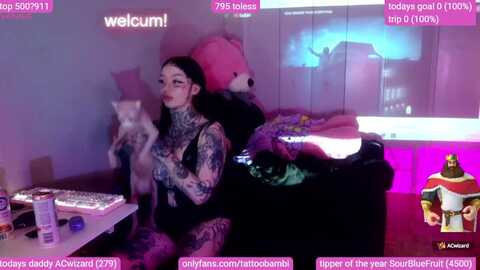 tattoobambi @ myfreecams on 20231030