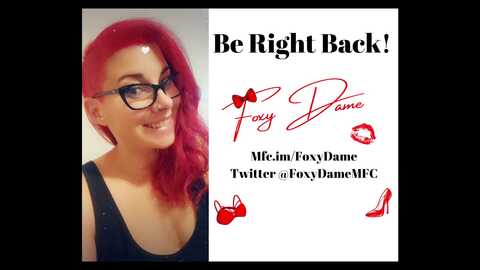 foxydame @ myfreecams on 20231114