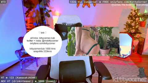 kittycorner @ myfreecams on 20231130