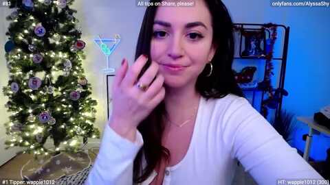 alyssashy @ myfreecams on 20240103