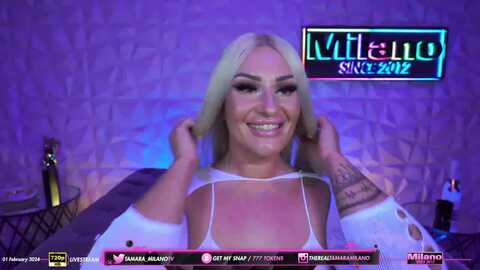 tamaramilano @ myfreecams on 20240201