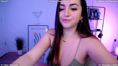 alyssashy @ myfreecams on 20240213