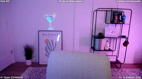 alyssashy @ myfreecams on 20240218