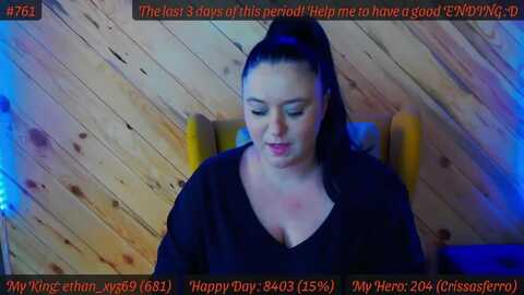 sensualcrissa @ myfreecams on 20240227