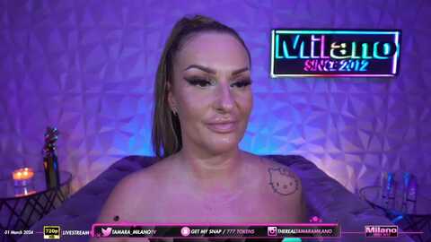 tamaramilano @ myfreecams on 20240301