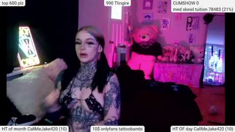 tattoobambi @ myfreecams on 20240302