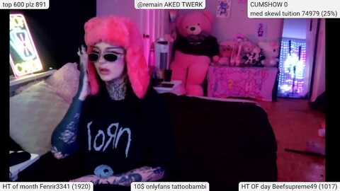 tattoobambi @ myfreecams on 20240302