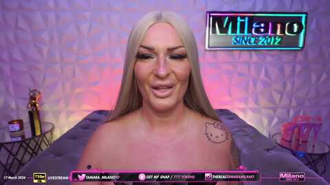 tamaramilano @ myfreecams on 20240317