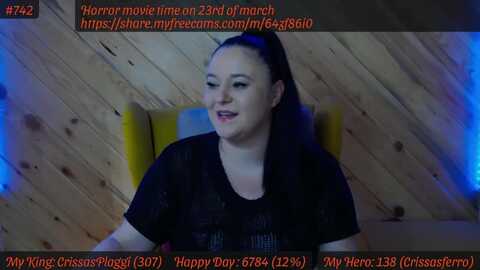 sensualcrissa @ myfreecams on 20240318