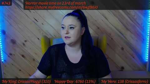 sensualcrissa @ myfreecams on 20240318