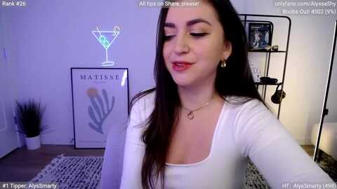 alyssashy @ myfreecams on 20240406