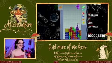 aliceisonfire @ myfreecams on 20240413