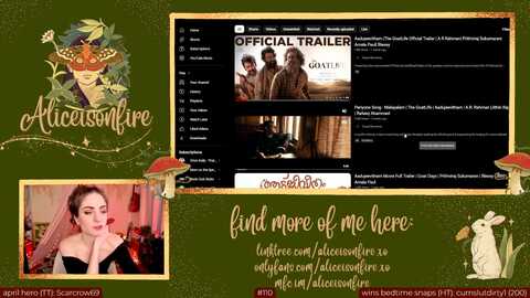 aliceisonfire @ myfreecams on 20240417