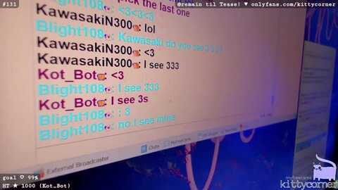 kittycorner @ myfreecams on 20240417