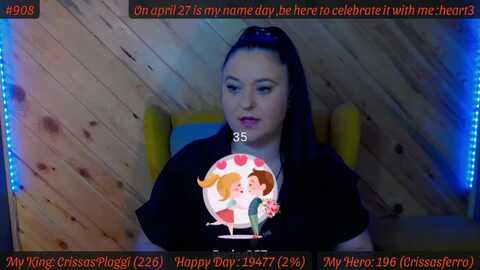 sensualcrissa @ myfreecams on 20240422