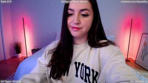 alyssashy @ myfreecams on 20240516